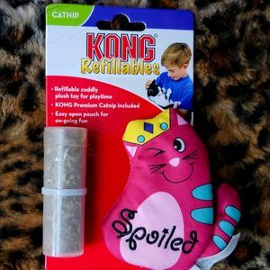Kong Cat Toy Refillable s SPOILED w/ Catnip ... New!